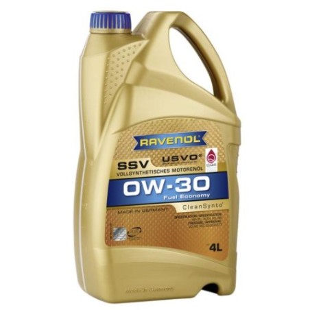 RAVENOL SSV 0W30 USVO 4L, ACEA A5/B5