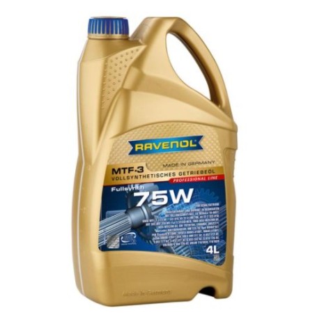 RAVENOL MTF-3 SAE 75W 4 LITROS 100% sintetico. Base PAO