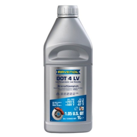 RAVENOL DOT 4 Liquido de Frenos 1L ISO 4925 CLASE 4