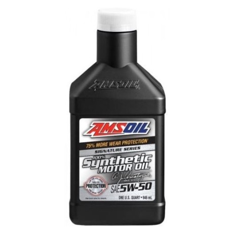 AMSOIL Signature Series 5w50 0,946L. Aceite americano base PAO