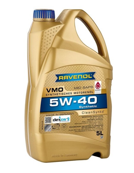 Aceite de motor 5w40 RAVENOL VMO, Apropiado VAG Bomba-Inyector
