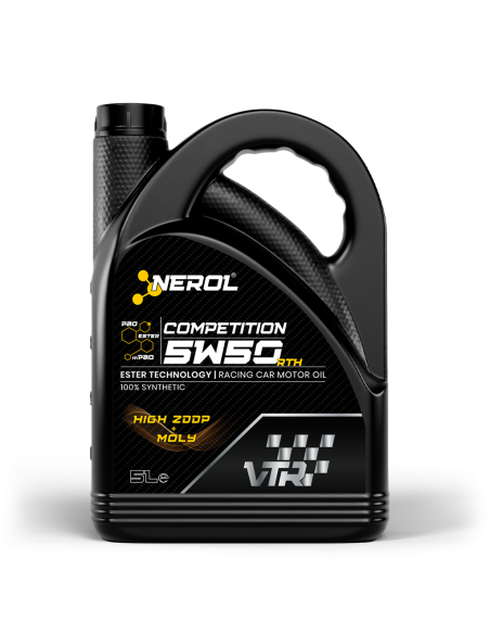 NEROL VTR 5W50 LUBRICANTE DE COMPETICIÓN PAO+mPao+Ester