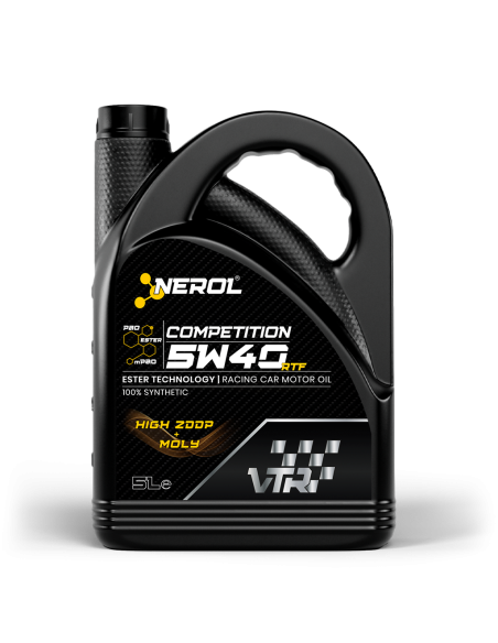 NEROL VTR RTF 5W40 LUBRICANTE DE COMPETICIÓN PAO+mPao+Ester