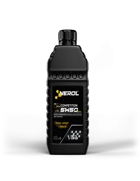 NEROL VTR 5W50 LUBRICANTE DE COMPETICIÓN PAO+mPao+Ester