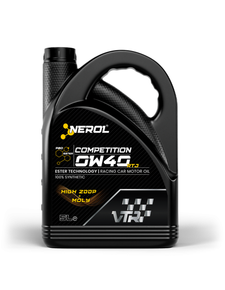 NEROL VTR RTJ 0W40 LUBRICANTE DE COMPETICIÓN PAO+mPao+Ester
