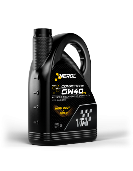 NEROL VTR RTJ 0W40 LUBRICANTE DE COMPETICIÓN PAO+mPao+Ester
