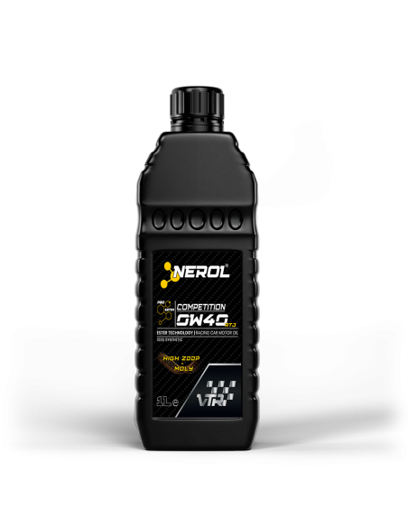 NEROL VTR RTJ 0W40 LUBRICANTE DE COMPETICIÓN PAO+mPao+Ester