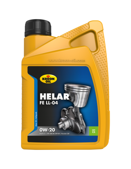 Kroon Oil HELAR FE LL-04 0W-20 1L