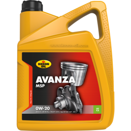 Kroon Oil Avanza MSP 0W-20 5L