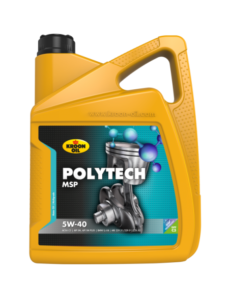Kroon-Oil PolyTech MSP 5w40 5L