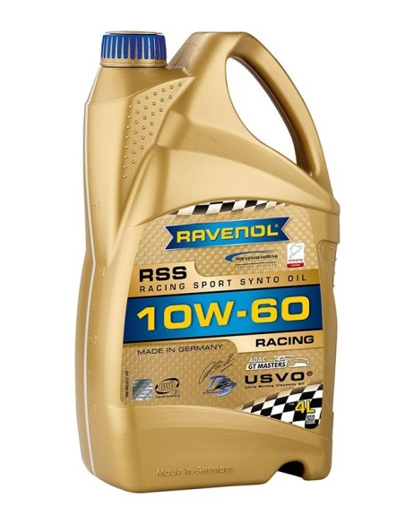 RAVENOL RSS 10w60, COMPLETAMENTE SINTÉTICO USVO| 5L