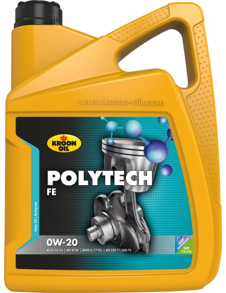 Kroon Oil Poly Tech FE 0w20 5L