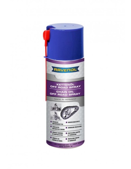 Lubricante cadenas motos OFFROAD RAVENOL 400ml