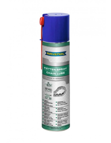 Lubricante cadenas alta velocidad RAVENOL 400ml