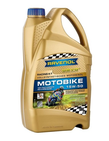 RAVENOL RACING 4T MOTOBIKE SAE 15W-50 1 LITRO