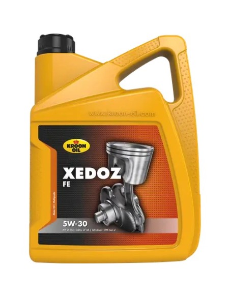 Kroon Oil Xedoz FE 5W-30.Aceite sintético de alta eficiencia